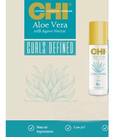 chi Texturing gel for curly hair Aloe Vera Control Gel - Buy Online on GoSupps.com