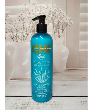chi Shampoo for curly hair with aloe and nectar Agawa Aloe Vera - Buy Online on GoSupps.com