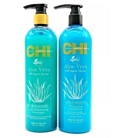 chi Aloe Vera set Shampoo Aloe air conditioning and nectar - Buy Online on GoSupps.com