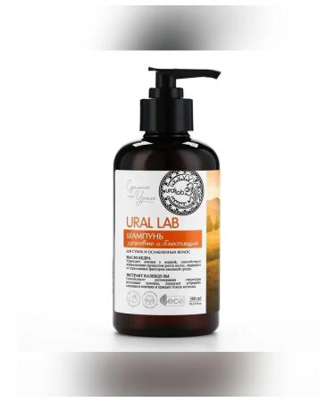 URAL LAB Shampoo for dry and weakened hair 300 ml - Buy Online on GoSupps.com