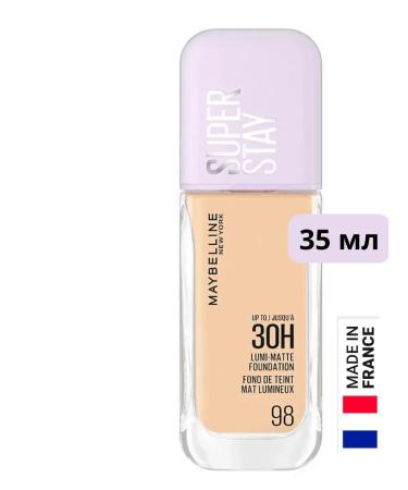 Maybelline New York MAYBELLINE Super Stay Lumi-Matte Foundation No. 98