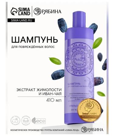 URAL LAB Shampoo for restoration and hair growth 410 ml