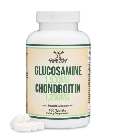 Double Wood Supplements Glucosamine chondroitin Glucosamine Chondroitin 180 tablets - Buy Online on GoSupps.com