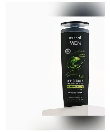 BONAMI Shower gel 3B1 Active freshness 400 ml - Buy Online on GoSupps.com