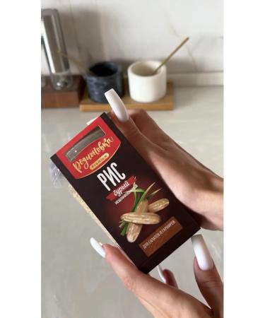 Cereal rice brown in a glass 375 g tm Rodionovka - Buy Online on GoSupps.com