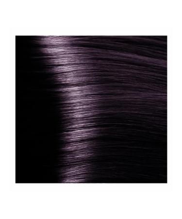 Kapous Professional S 4.20 violet-brown cream hair dye with ginseng extract and rice proteins 100 ml