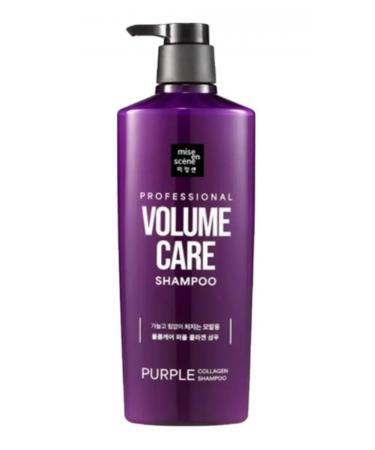 mise en scene Volume Care Purple Korean hair shampoo 680ml