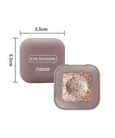 novo Creamy shadows for the eyelids shiny 1pc - Buy Online on GoSupps.com