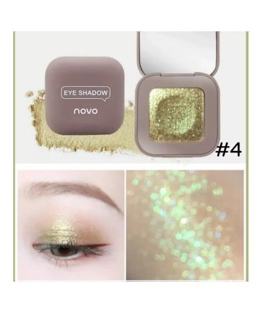 novo Creamy shadows for the eyelids shiny 1pc 04