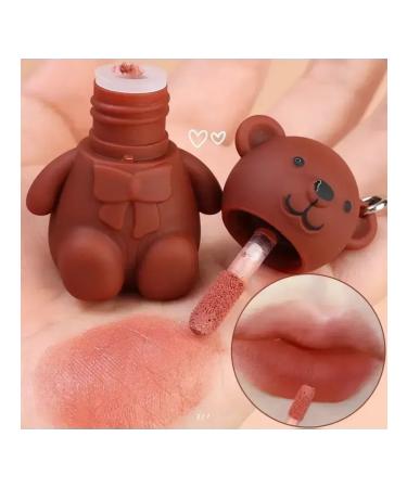 cappuvini Lipstick matte lips with a lovely bear 03 - Buy Online on GoSupps.com