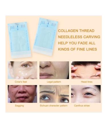 12pcs bag of threads for facial lifting resolved collagen - Buy Online on GoSupps.com