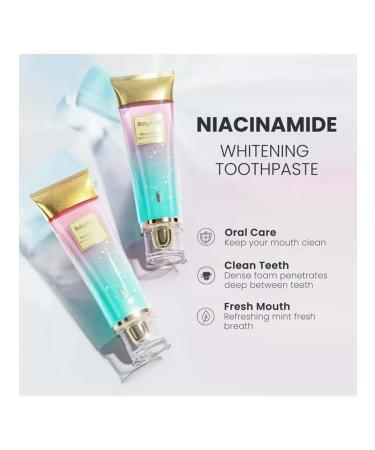 Toothpaste 100 g with niacinamide for bleaching fresh - Buy Online on GoSupps.com