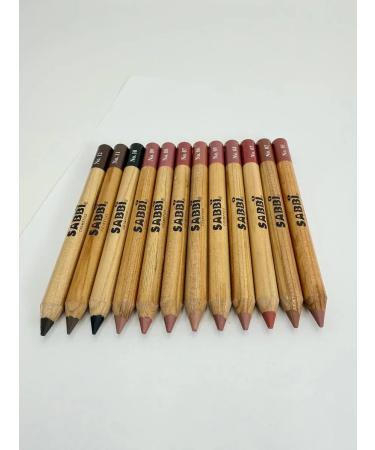 Pineapple Set of pencils for makeup 12pcs - Buy Online on GoSupps.com