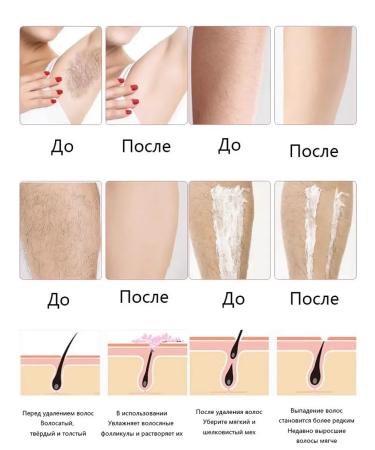 LYDIMOON Cream for depilation 100 g 5 minutes quickly and painlessly - Buy Online on GoSupps.com