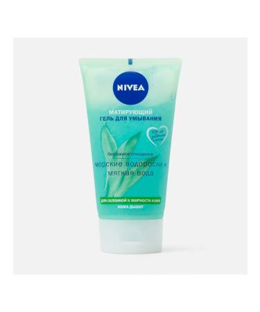 Washing gel Nivea Aqua Effect matting for the inclined