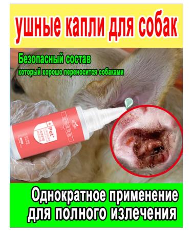 Drops from the ear tick for dogs 60ml