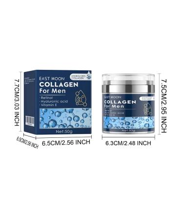eastmoon Reduce wrinkles with collagen men moisturizer 50 g - Buy Online on GoSupps.com
