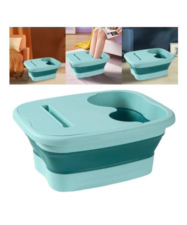 Foot bath massage folding with a green lid - Buy Online on GoSupps.com