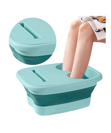 Foot bath massage folding with a green lid - Buy Online on GoSupps.com