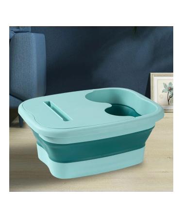 Foot bath massage folding with a green lid - Buy Online on GoSupps.com