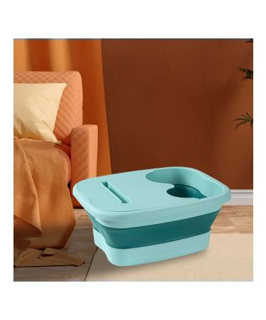 Foot bath massage folding with a green lid - Buy Online on GoSupps.com