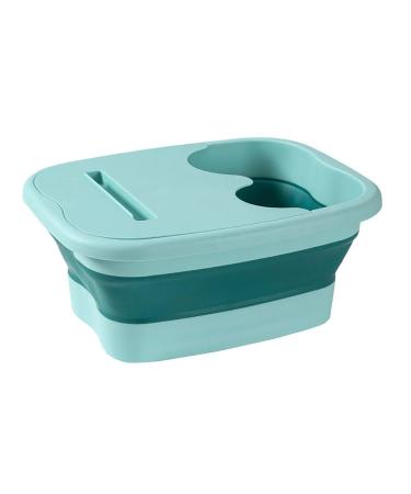 Foot bath massage folding with a green lid - Buy Online on GoSupps.com