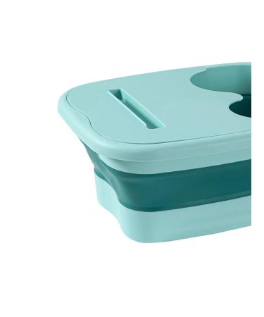 Foot bath massage folding with a green lid - Buy Online on GoSupps.com