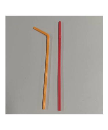 Colored flexible straws for drinks 100 pcs for parties - Buy Online on GoSupps.com
