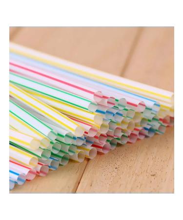 Colored flexible plastic tubes for drinks 300 pcs - Buy Online on GoSupps.com