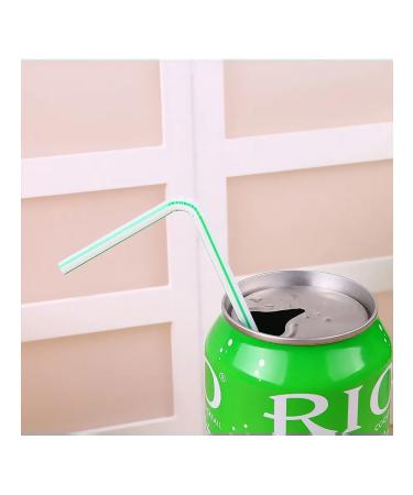 Colored flexible plastic tubes for drinks 300 pcs - Buy Online on GoSupps.com