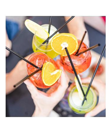 Colored flexible plastic drinks for drinks (250pcs Cher - Buy Online on GoSupps.com