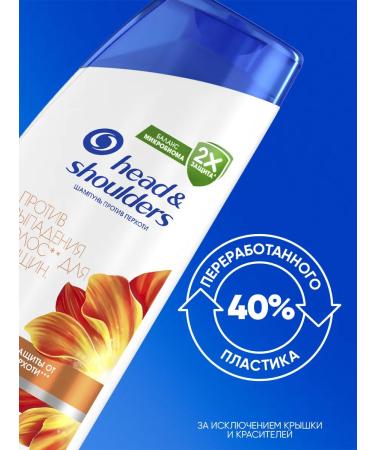 Head & Shoulders Shampoo from dandruff female against hair loss 360ml - Buy Online on GoSupps.com