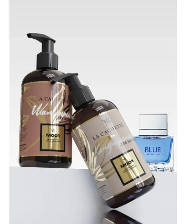 La Cachette Shampoo and hair conditioner Blue Seduction Male - Buy Online on GoSupps.com