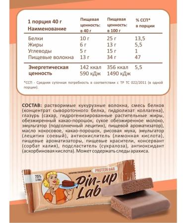 PIN UP LAB Protein bars Assorted tastes 16 pcs 40 g - Buy Online on GoSupps.com