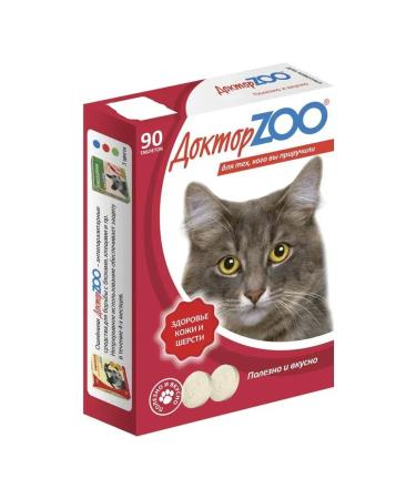 Doctor ZOO Multivitamin treat for cats in the UP 90 tab - Buy Online on GoSupps.com
