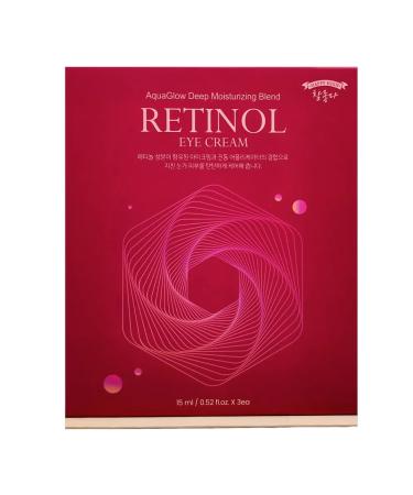 HAPPY HIGH Skin cream around the eyes with retinol 15 ml x 3 pcs - Buy Online on GoSupps.com