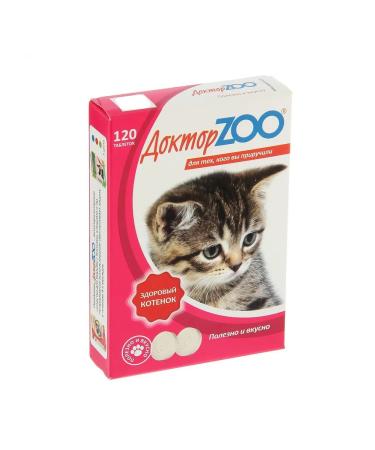 Doctor ZOO Multivitamin treat for kittens in the UP 120 tab