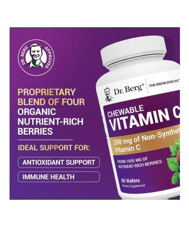 Dr Berg's Chewing complex of vitamin C - Buy Online on GoSupps.com