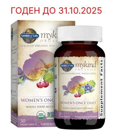 Garden of Life Vitamins for women Women's Once Daily 30 tablets