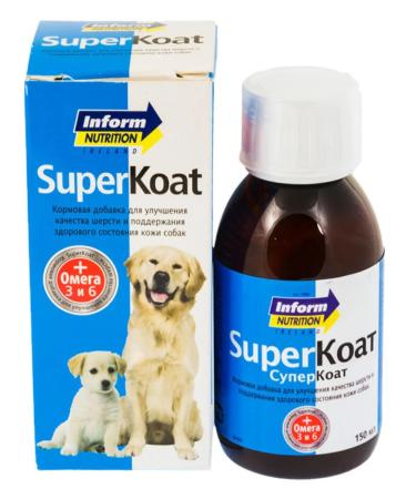 Inform Nutrition Fridge additive for dogs Super Coat 150 ml - Buy Online on GoSupps.com