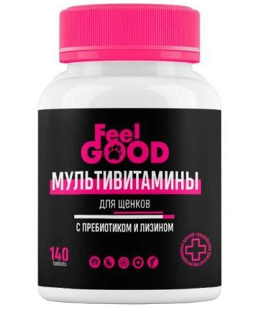 FeelGood Multivitamins for puppies Prebiotic lysine 140 t - Buy Online on GoSupps.com