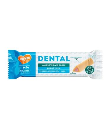 Mnyams Dental's delicacy for dogs "dental snack" with salmon 95g - Buy Online on GoSupps.com