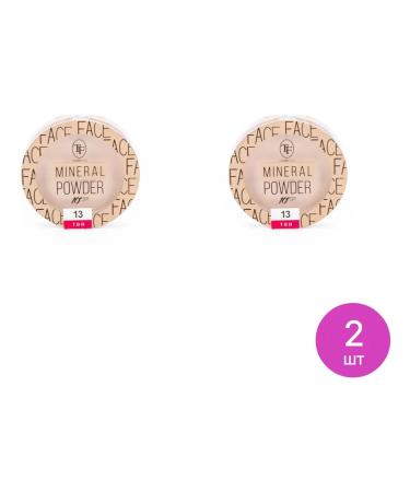 TF Cosmetics Facial Powder Mineral Tone 13 13g 2 pcs