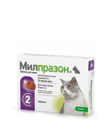 KRKA Milprazon Antiphelmintic drug for adult cats