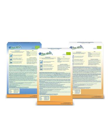 Fleur Alpine Baby Milk Porridge Set: ALPINE EVENING + BUCKWHEAT WITH APPLE + OATMEAL WITH PEAR - Buy Online on GoSupps.com