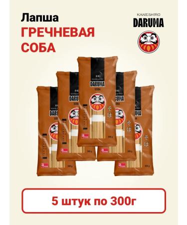Kaneshiro Buckwheat noodles Daruma 5 pcs