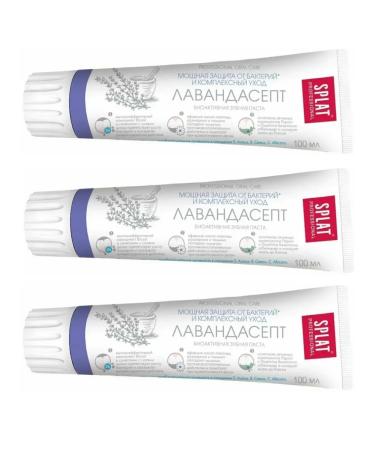 SPLAT Lavandasept toothpaste 100 ml 3 pcs allocated