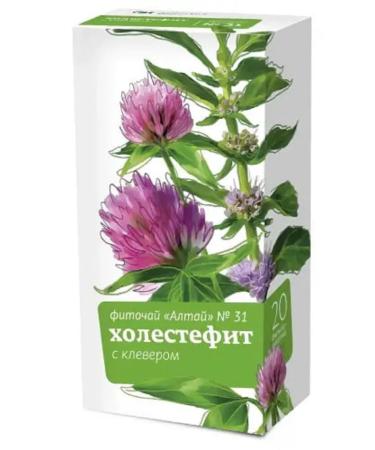 Altai cedar Phytochai altai No. 31 choletefit with clover 20 p p