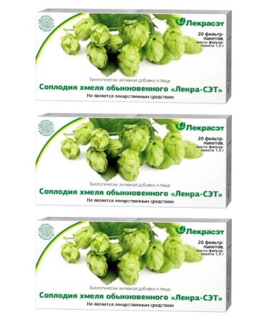 LEKRA-SET Hops ordinary frill 20 f p 3 pcs