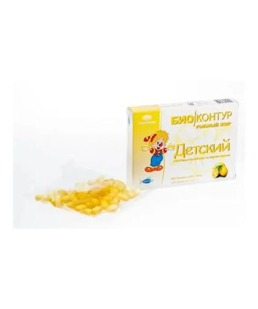 Biocontour Fish fat children 100 pcs - Buy Online on GoSupps.com